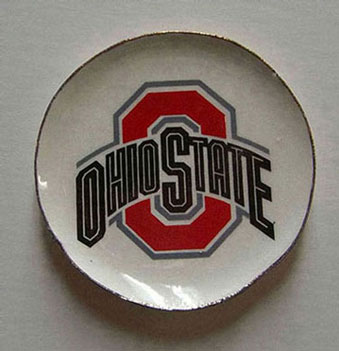 BYBCDD438 - Ohio State Insignia Platter