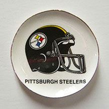 BYBCDD439 - Pittsburgh Steelers Helmet Platter