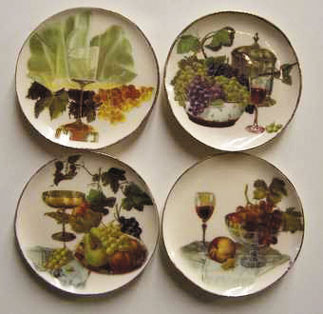 BYBCDD487 - 4 Wine &amp; Grapes Platters