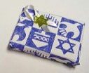 BYBJHD4HW - Wrapped Chanukah Gift, White