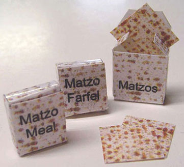 BYBJPO36 - Matzo Pattern Matzo Box Set