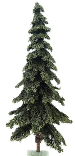 CA5540 - 10&quot; Appalachian Green Spruce Tree on Spike