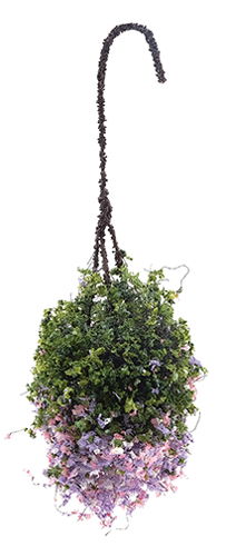 CAHBS16 - Hanging Basket: Pink-Purple-White, Small