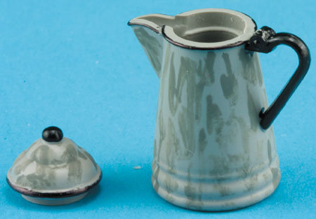 CAR0844 - Coffee Pot, Grey Graniteware