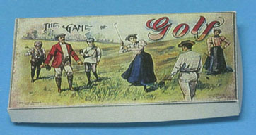 CAR1654 - Game Of Golf, Antique Reproduction