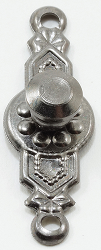 CLA05512 - Colonial Door Knob, Pewter, 2 Pk