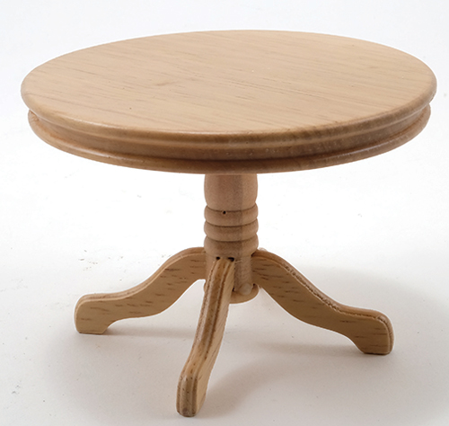 CLA10229 - Round Pedestal Table, Oak