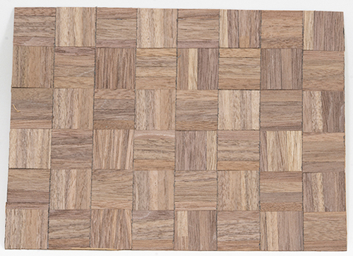 CLA73144 - Wood Floor, 4-Finger Parquet Dark 6X8