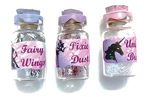 CLD627 - Set of Fairy Jars, Pkg. 3