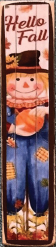 CLD917 - Porch Board - Scarecrow