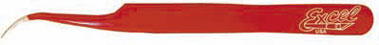 EXL30426 - Slant Point Tweezers, Red