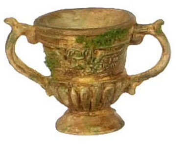 FCA1049A - 3Pc Urn, Tan with Moss