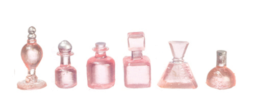 FCA4689PK - Assorted Bottles, 6 Pieces, Pink