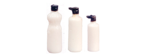 FCA4691WH - Assorted Bottles, 3 Pieces, White