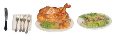 FCJU1164 - Chicken Dinner with Salad