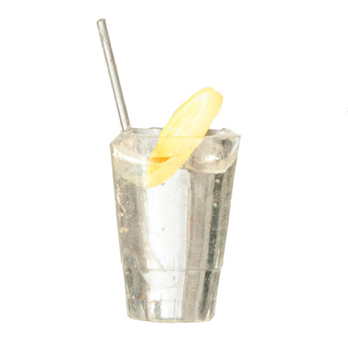FR11134 - Glass with Lemon &amp; Straw