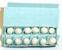 HR54192G - Green Egg Carton-With Eggs