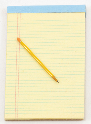 HR56102P - Legal Pad - Yellow with Pencil