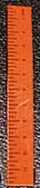 HR57010O - Ruler-Orange, Set of 6