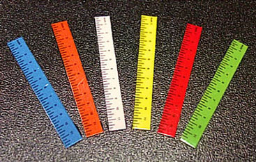 HR57010S - Rulers-Set of Assorted 6