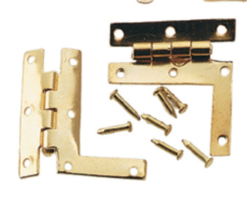 HW1132 - HL Hinges with Nails, 2/Pk