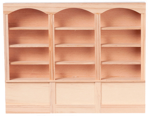HW5009 - Bookcase, 3-Section, 4-Shelf Unit