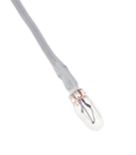 HW8102 - Bulb Gow 16 Volt, 8 Inch White Wire (Now 12 per package)