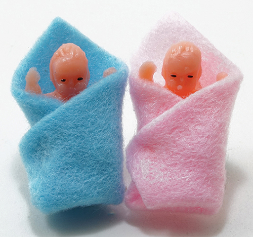IM65006 - Babies In Blanket, 2pc  ()