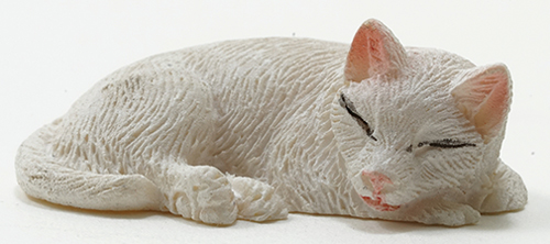 IM65445 - ..White Cat Sleeping