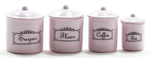 IM65611 - Canister Set, 4 Piece - Pink  ()