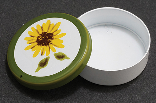 IM65628 - Round Tin, Sunflower Design