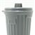 IM65631 - Gray Trash Can - Lid Opens  ()