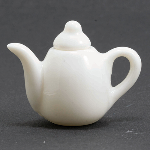 IM65696 - Porcelain Teapot, White  ()
