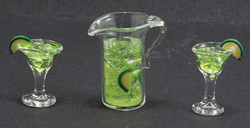 IM65734 - Pitcher of Margaritas with Two Glasses  ()