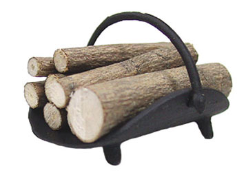 ISL2450 - Fireplace Log Holder with Logs