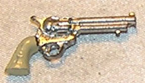 ISL12112 - Western Handgun, Silver Color/Ivory Grip