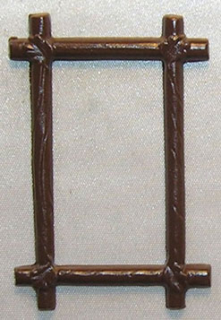 ISL3167 - ..Log Picture Frame, Rectangle, Brown