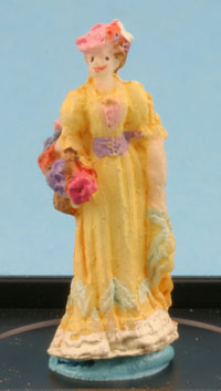JKMME03 - Victorian Lady Figure (Yellow)