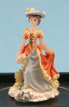 JKMME06 - Victorian Lady Figurine (Sky Blue)