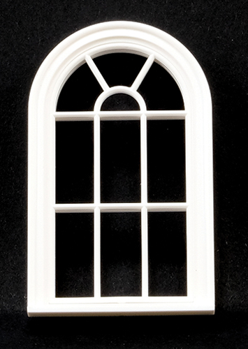 JML13 - Victorian Round Top Window, 10 Pane, 1/24th Scale