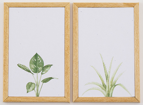 KCMPL4 - Plant Picture Set of 2