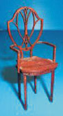 LT252 - Hepplewhite Arm Chair, Conn