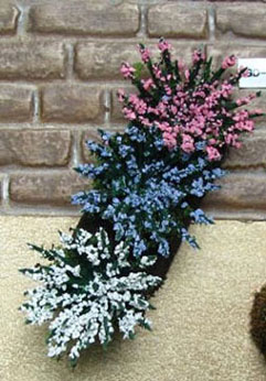 MBGD1 - Garden Delights, Pink/Blue/White, 2 Each