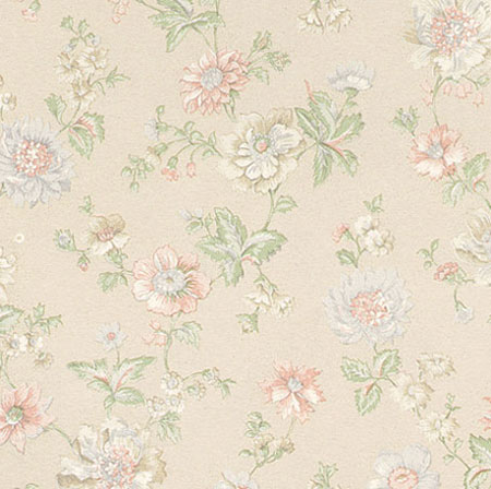 MG125D25 - Discontinued: Wallpaper, 3pc: Country French, Nicole Pink