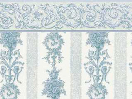 MG213D2 - Wallpaper, 3pc: Symphony Stripe, Blue