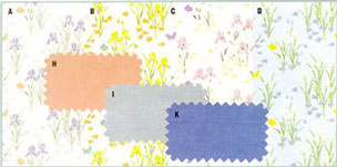 MG91D2 - Wallpaper, 3pc: Iris, Lilac