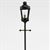 MH13019 - Coach Light Yard Lamp, Black, 6 Inches, 12 Volt