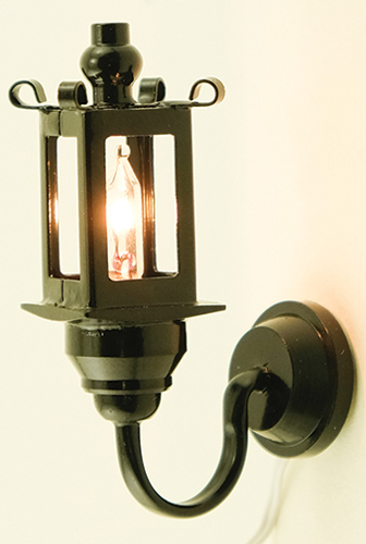 MH45130 - Black Coach Wall Lamp 12V