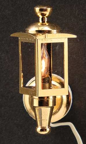 MH760 - Brass Coach Lamps, 2/Pk