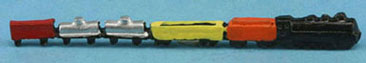 MUL2880B - Train, Hand Painted